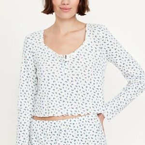 Old Navy Floral Long Sleeve Top M